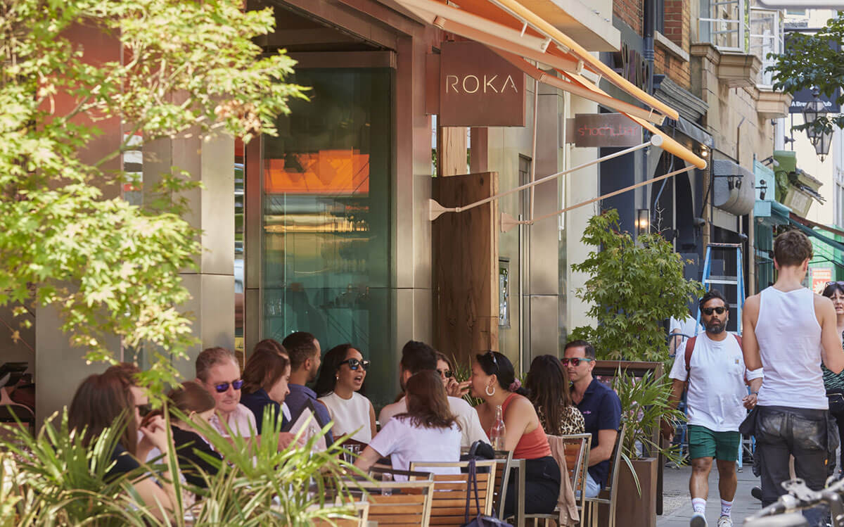 Roka restaurant nearby to office